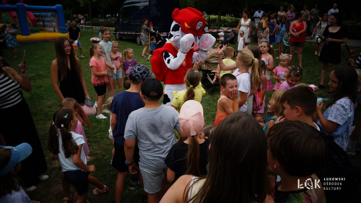 Festiwal Balonów, Baniek Mydlanych i Kolorów w Parku Miejskim w Łukowie