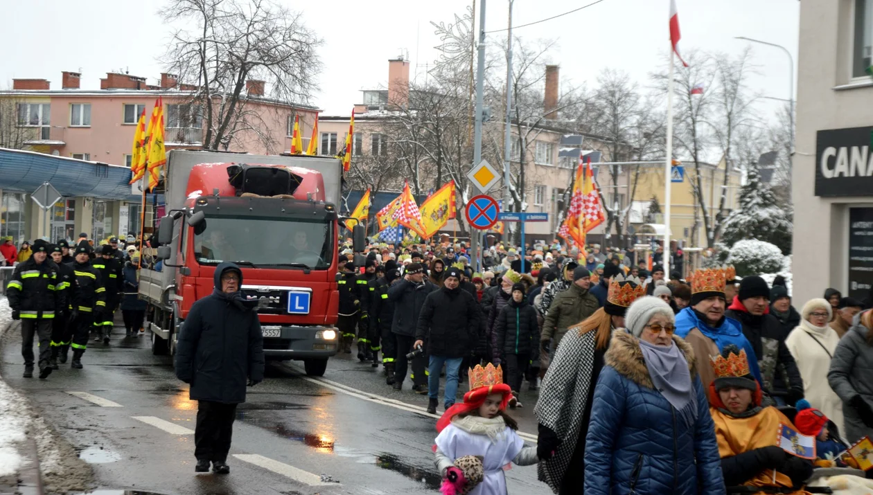 Wędrowaliśmy z Trzema Królami po ulicach Łukowa