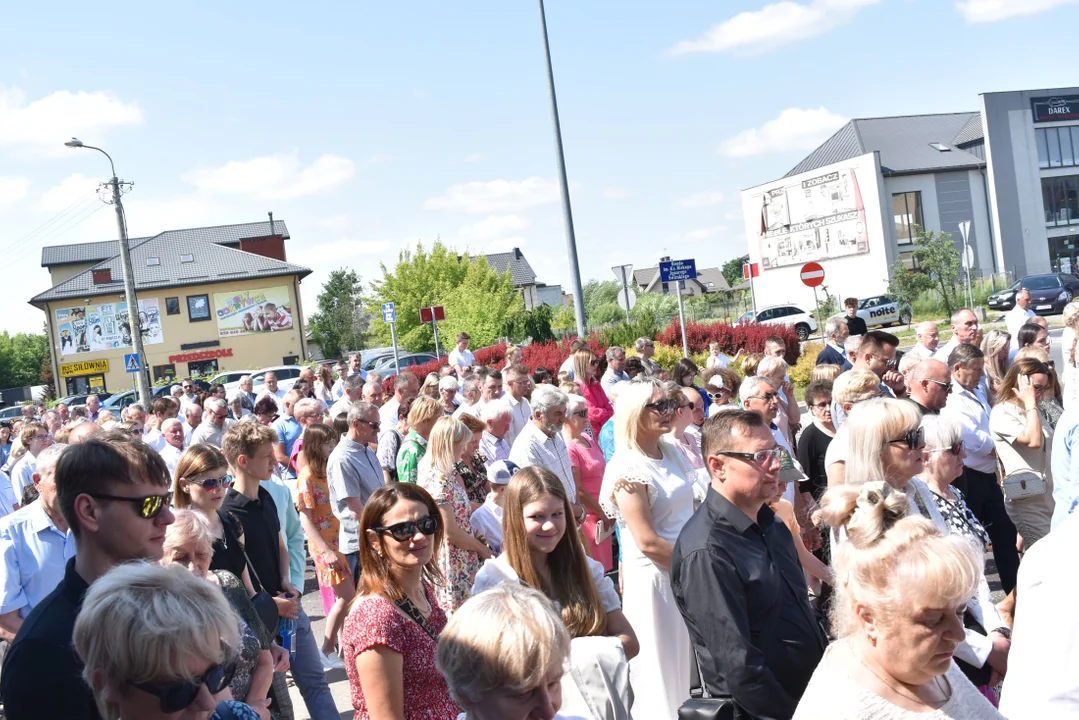 Święto Bożego Ciała w parafii Matki Kościoła w Łukowie