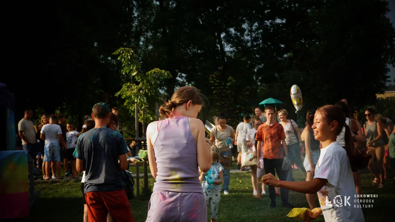 Festiwal Balonów, Baniek Mydlanych i Kolorów w Parku Miejskim w Łukowie