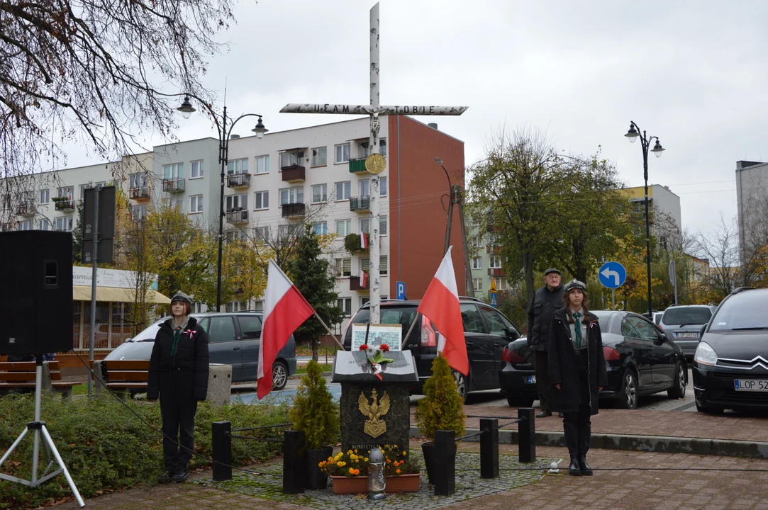 Obchody 105. rocznicy odzyskania niepodległości w Poniatowej