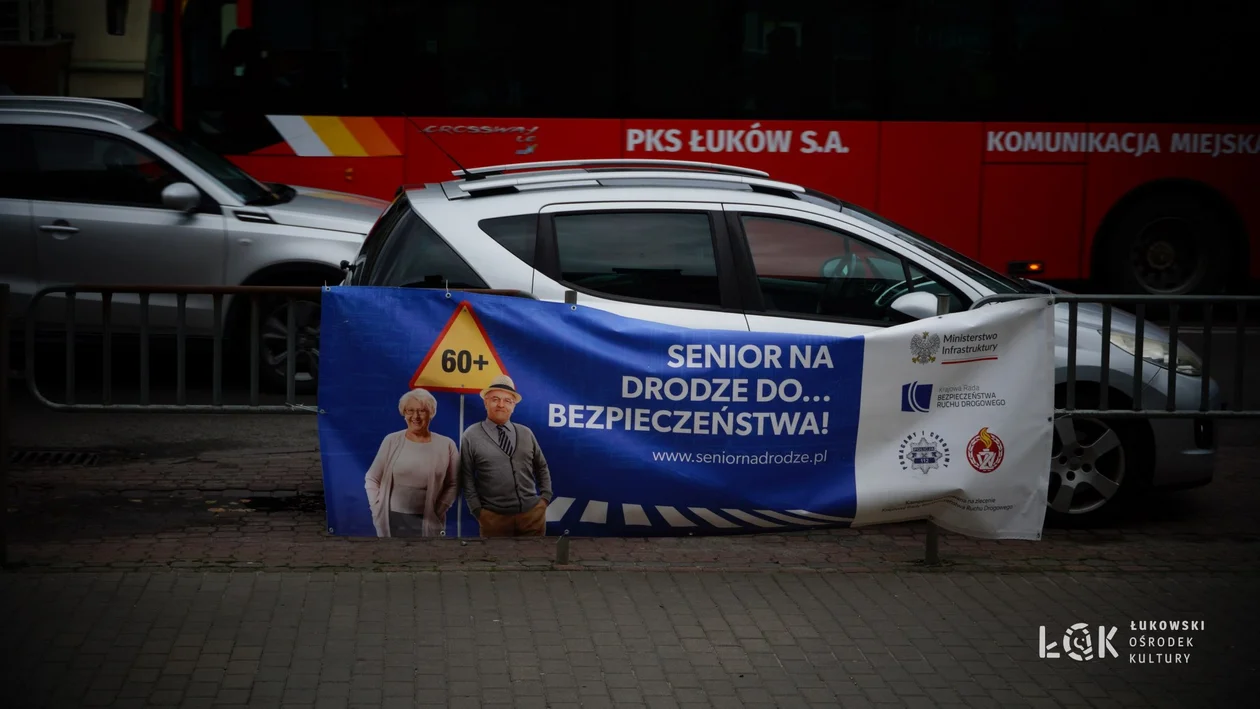 Edukacyjne Warsztaty "Senior na Drodze do... Bezpieczeństwa!" w Łukowskim Ośrodku Kultury