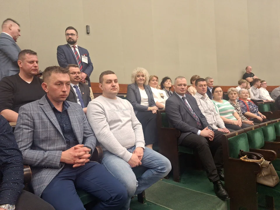 Sołtysi z gminy Maciejowice w Sejmie