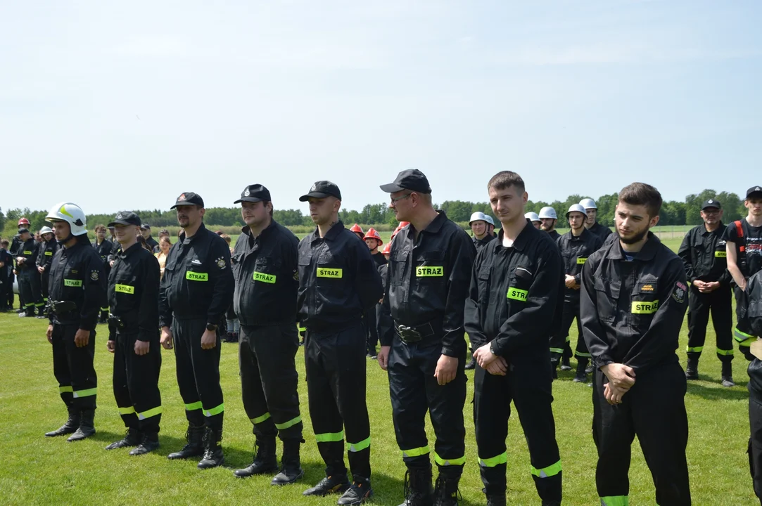 Gminne zawody strażackie w Leokadiowie