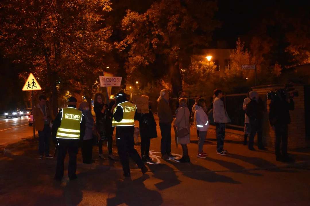 Spotkanie z Jarosławem Kaczyńskim w Puławach