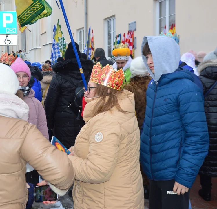 Wędrowaliśmy z Trzema Królami po ulicach Łukowa