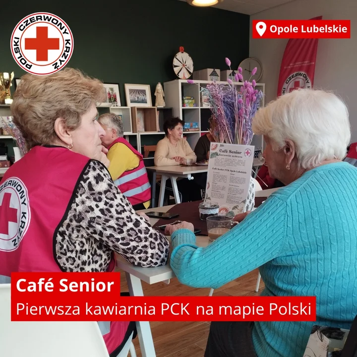 Opole Lubelskie: Kawiarnia PCK dla seniorów