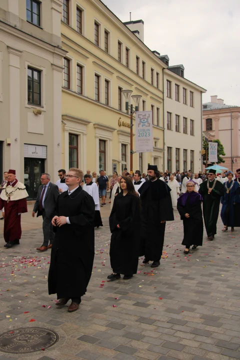 Procesja Bożego Ciała w archikatedrze lubelskiej