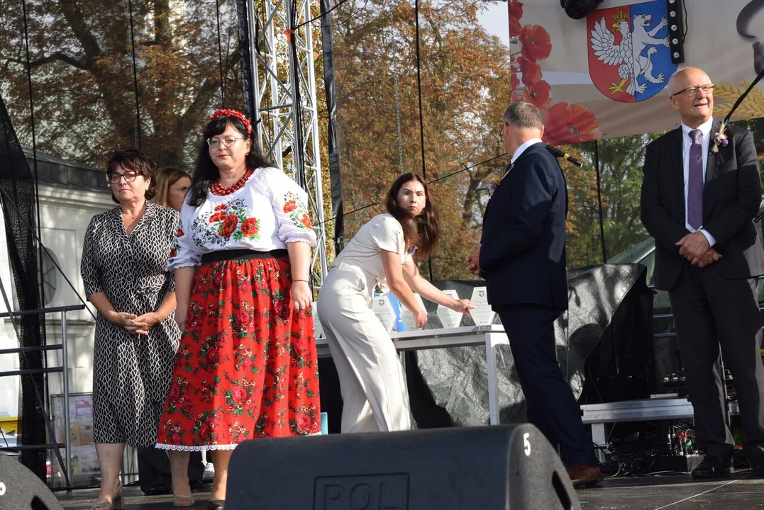 Twórcy kultury nagrodzeni na dożynkach powiatu lubartowskiego