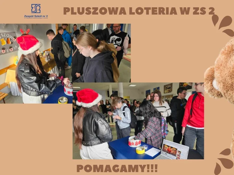 Pluszowa Loteria w ZS nr 2 w Łukowie