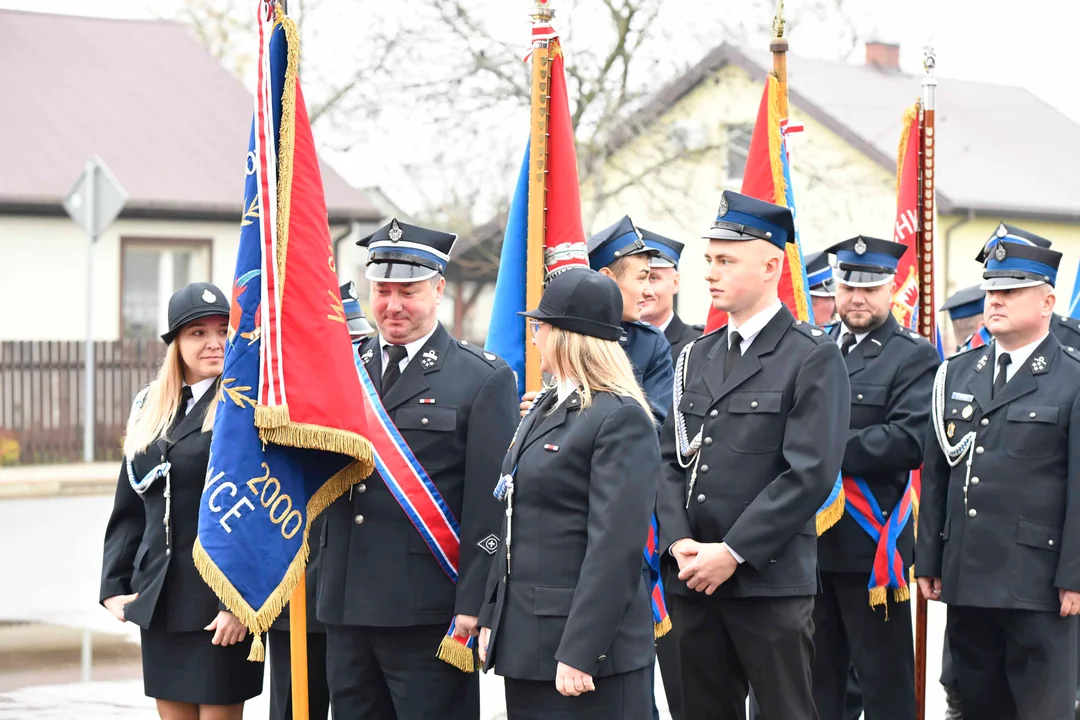 Zarzec Łukowski Msza Św. w intencji zmarłych strażaków z gminy Łuków