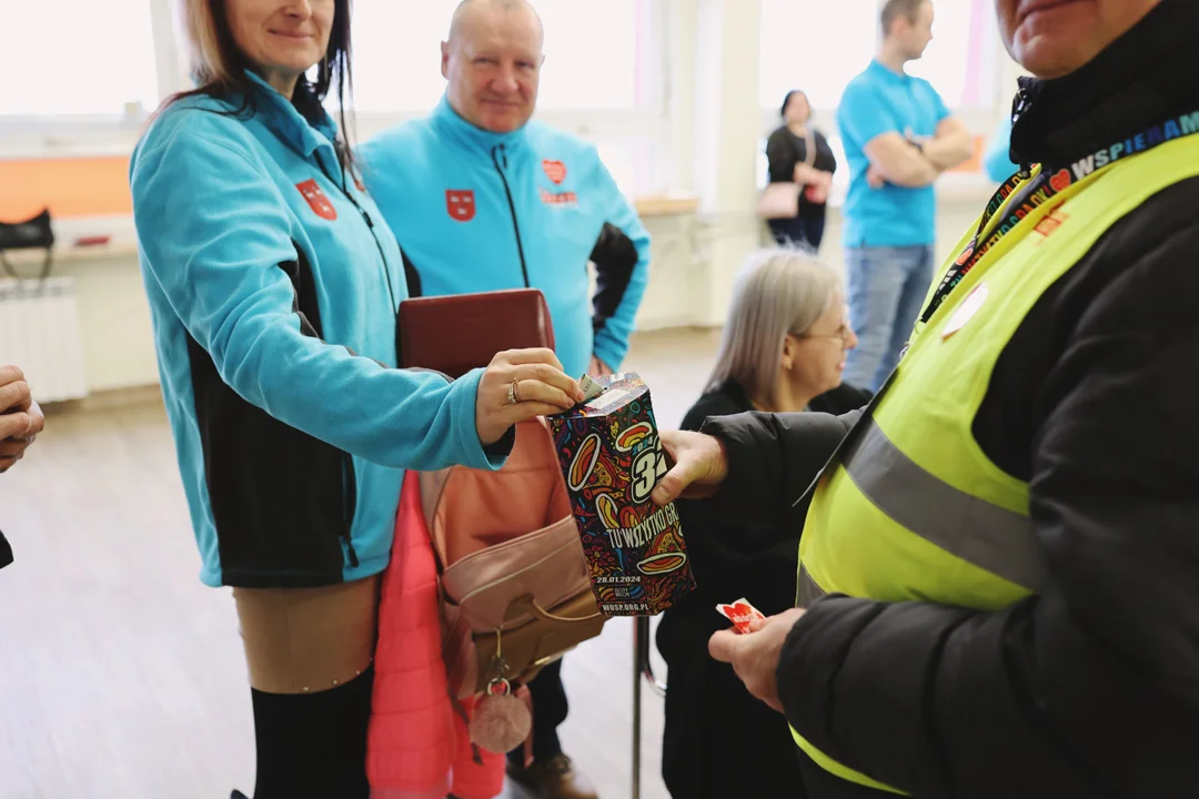 Akcja krwiodawców z HDK Ostoja podczas WOŚP w Łukowie