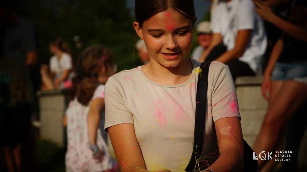 Festiwal Balonów, Baniek Mydlanych i Kolorów w Parku Miejskim w Łukowie