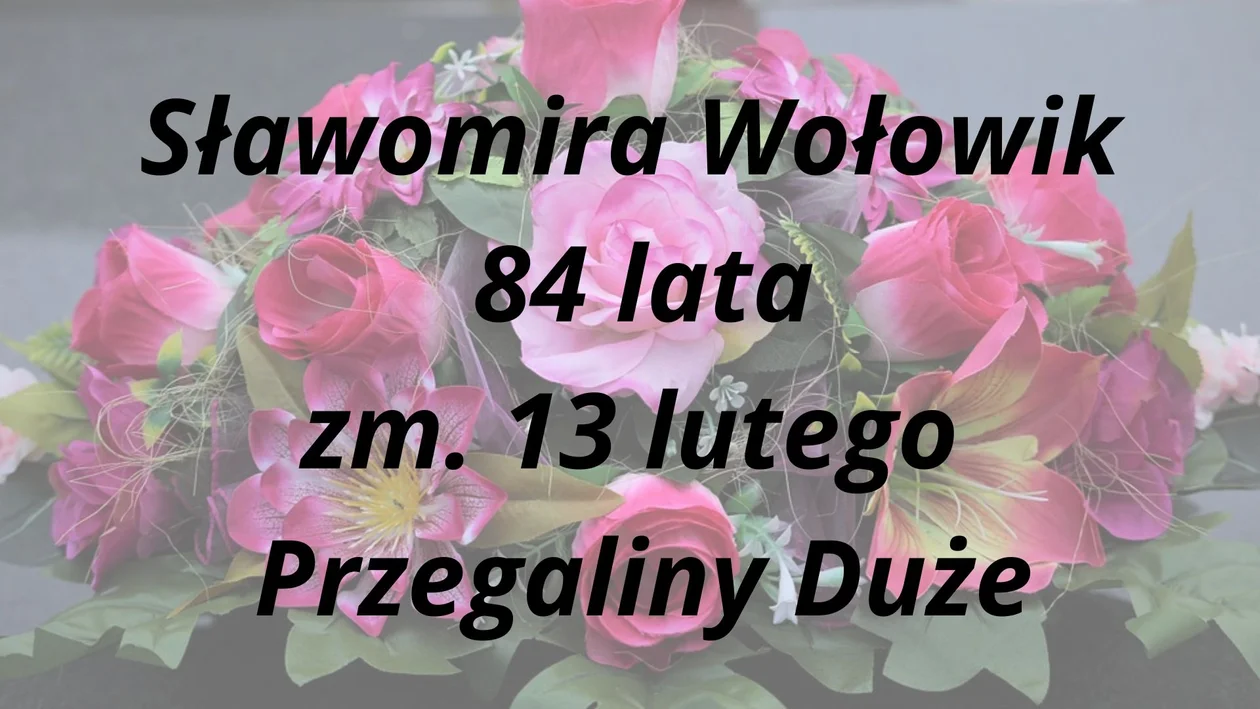 Zmarli od 13 do 16 lutego - powiat radzyński