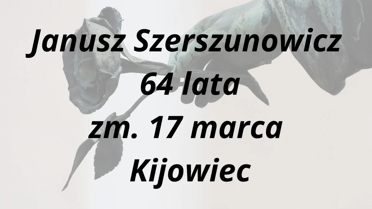 Nekrologi Biała Podl.