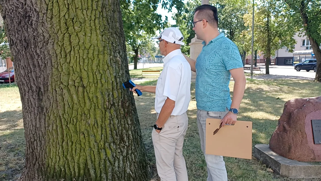 Rekordowe upały w Łukowie. Wyniki pomiaru. Prawie 70 st. C przy strefie Work Out na bulwarze - Zdjęcie główne