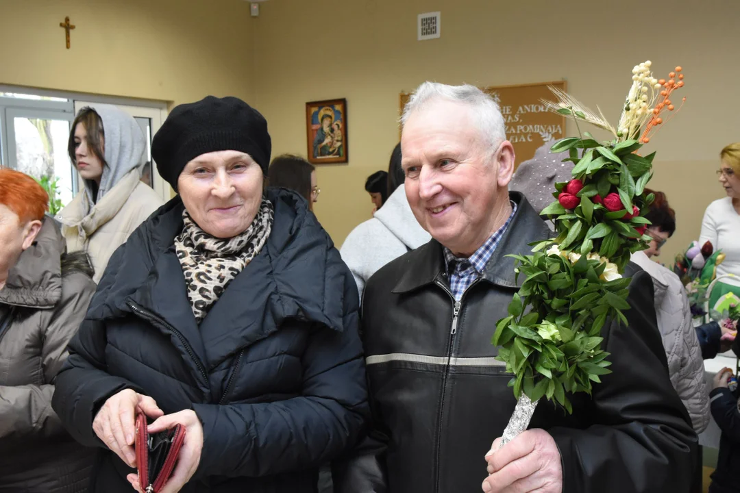 Piękne ozdoby wielkanocne na kiermaszu w Anielinie