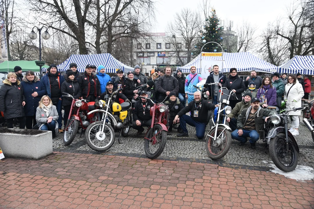 Motoweterani Łuków wsparli WOŚP