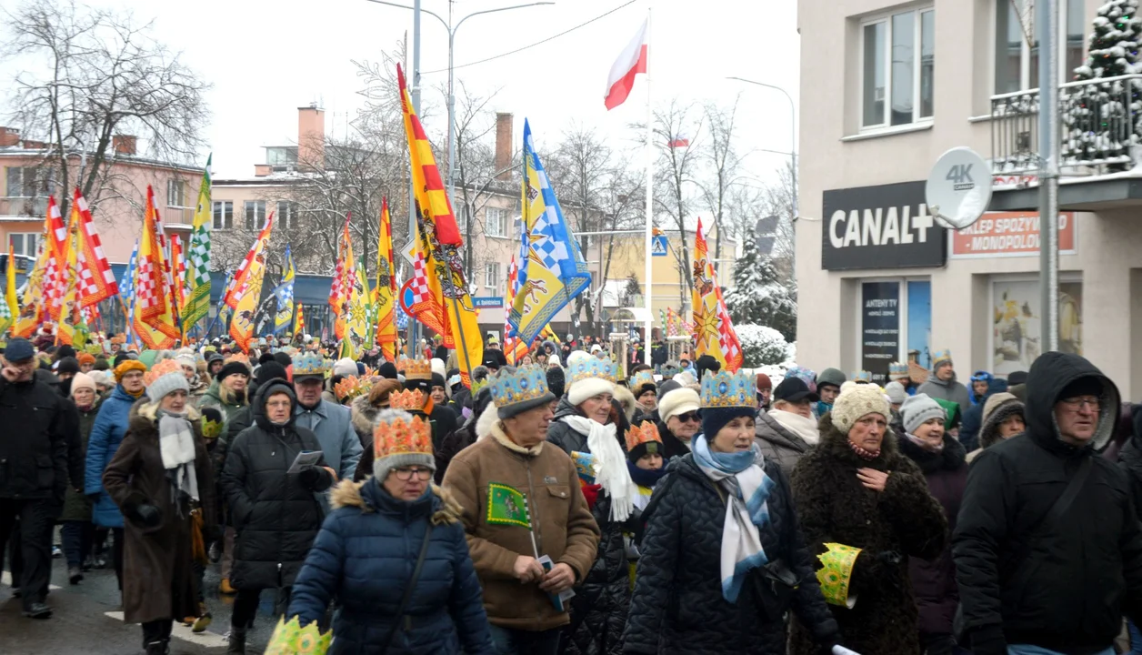 Wędrowaliśmy z Trzema Królami po ulicach Łukowa