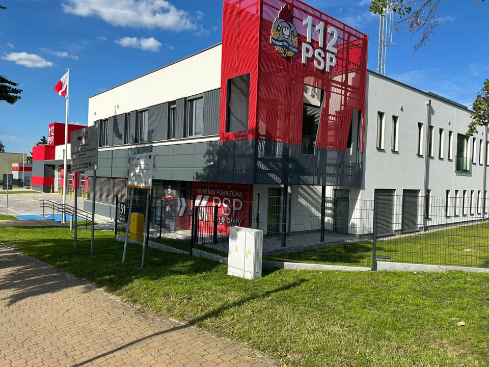 Nowa komenda Państwowej Straży Pożarnej w Puławach