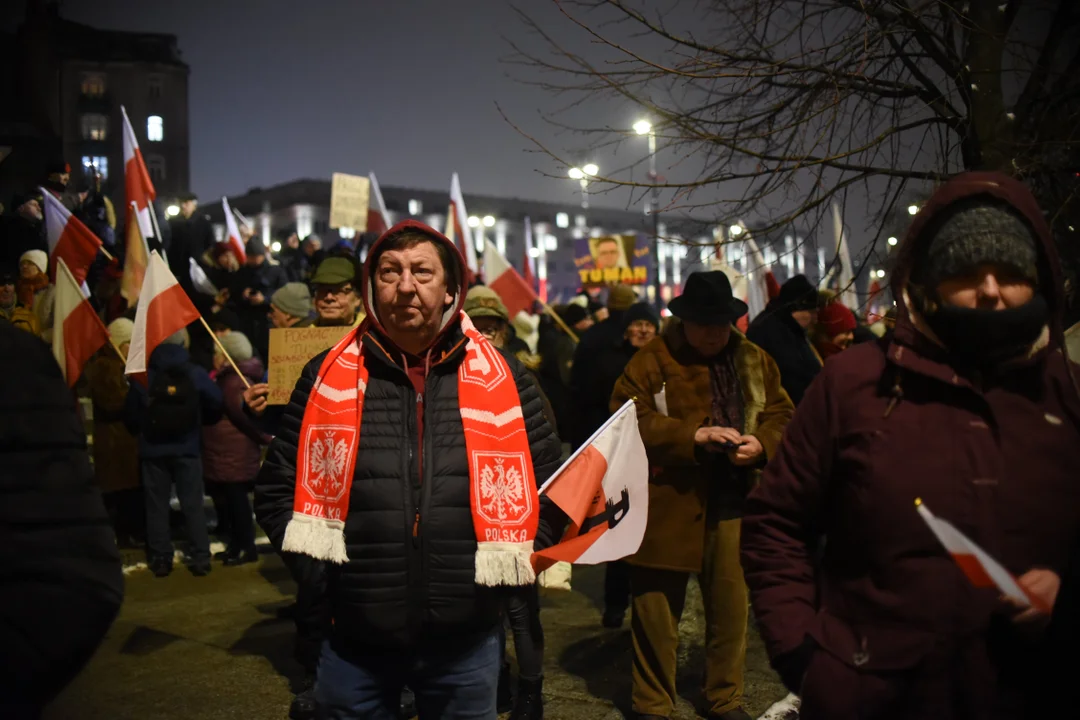 "Protest Wolnych Ludzi" w Warszawie [GALERIA]