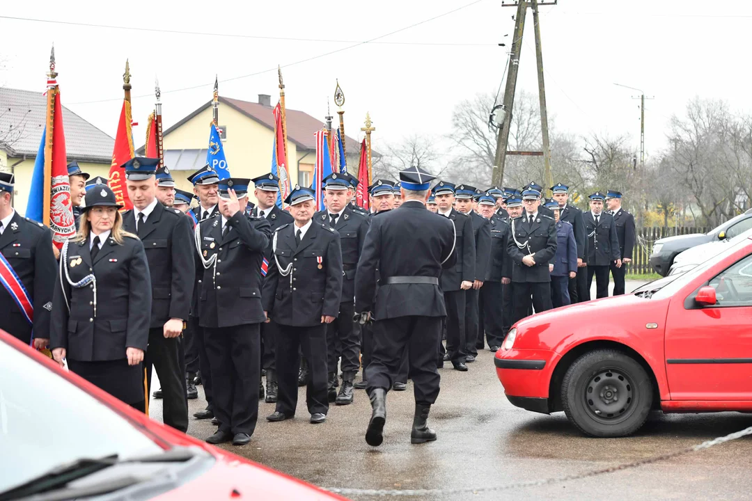 Zarzec Łukowski Msza Św. w intencji zmarłych strażaków z gminy Łuków