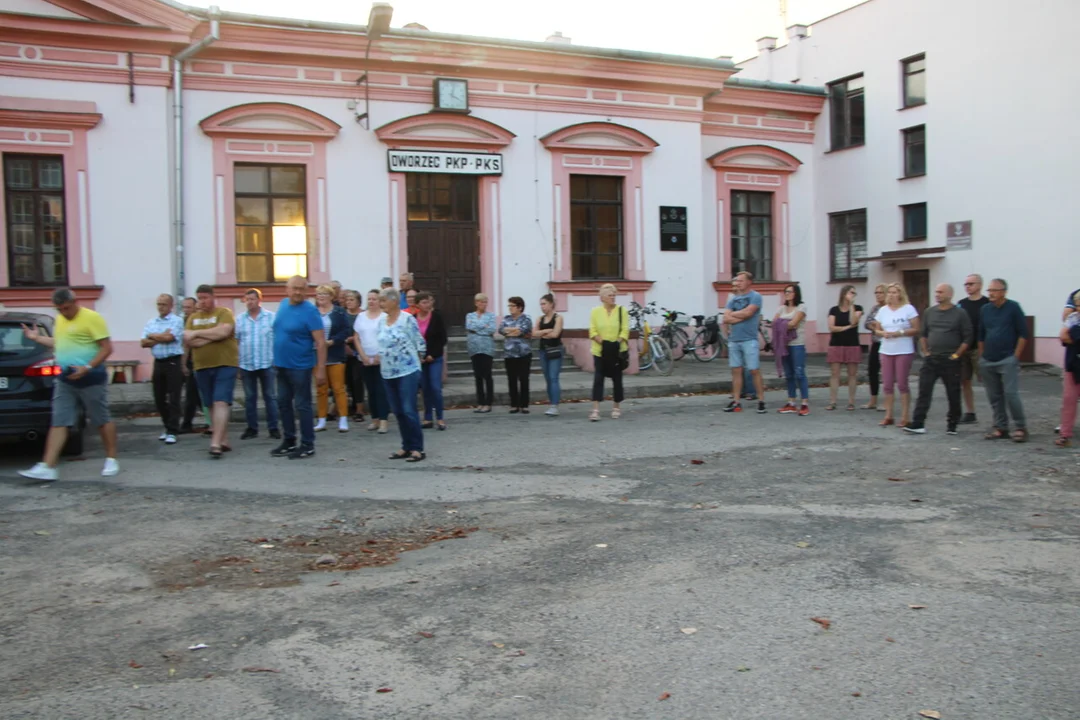 Protest mieszkańców gminy Lubartów