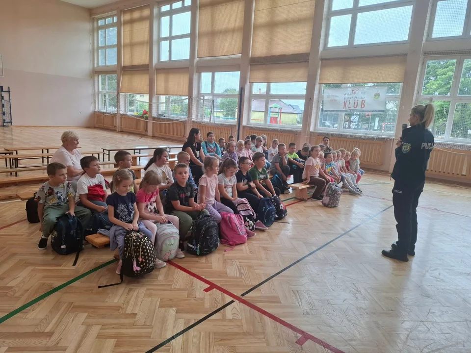 Policjantka w Strzyżewie