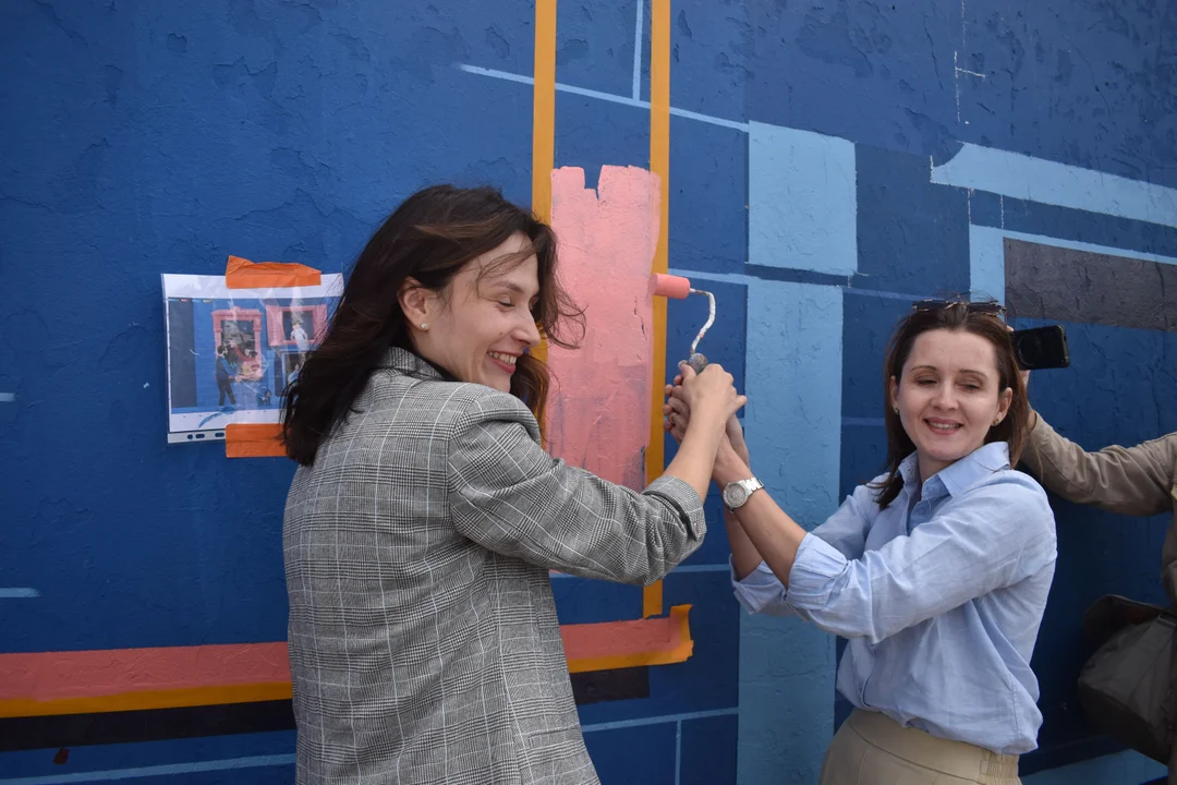 Nowy mural na Kalinowszczyźnie. Tak Ukraińcy dziękują Lublinowi za pomoc