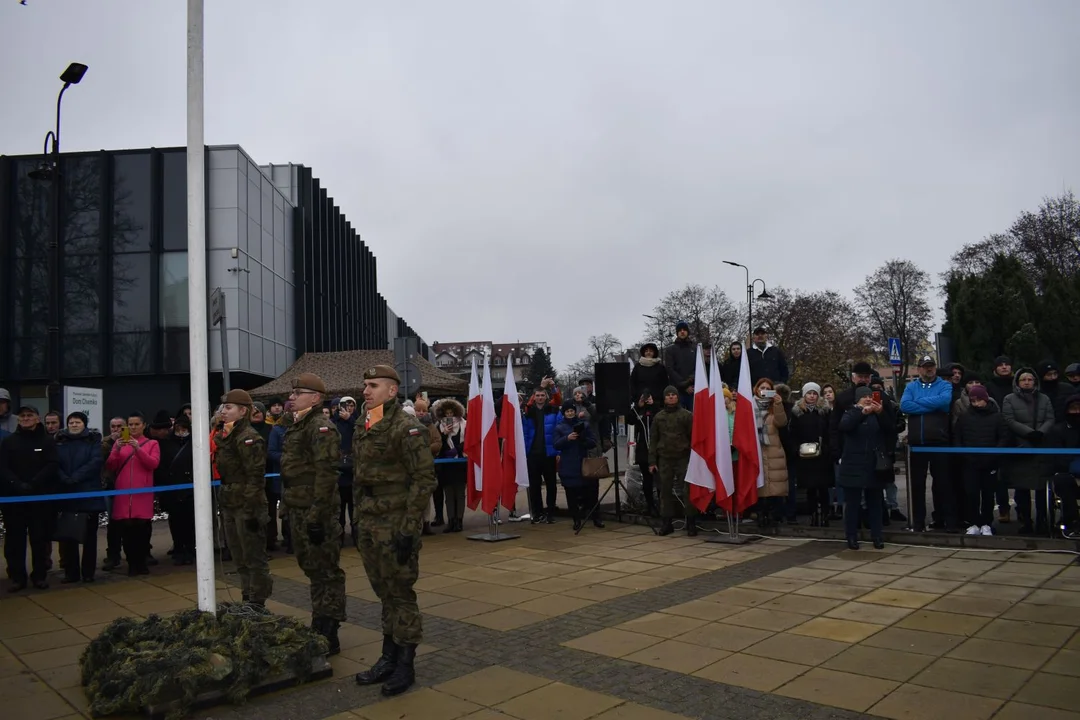 Przysięga żołnierzy WOT w Puławach