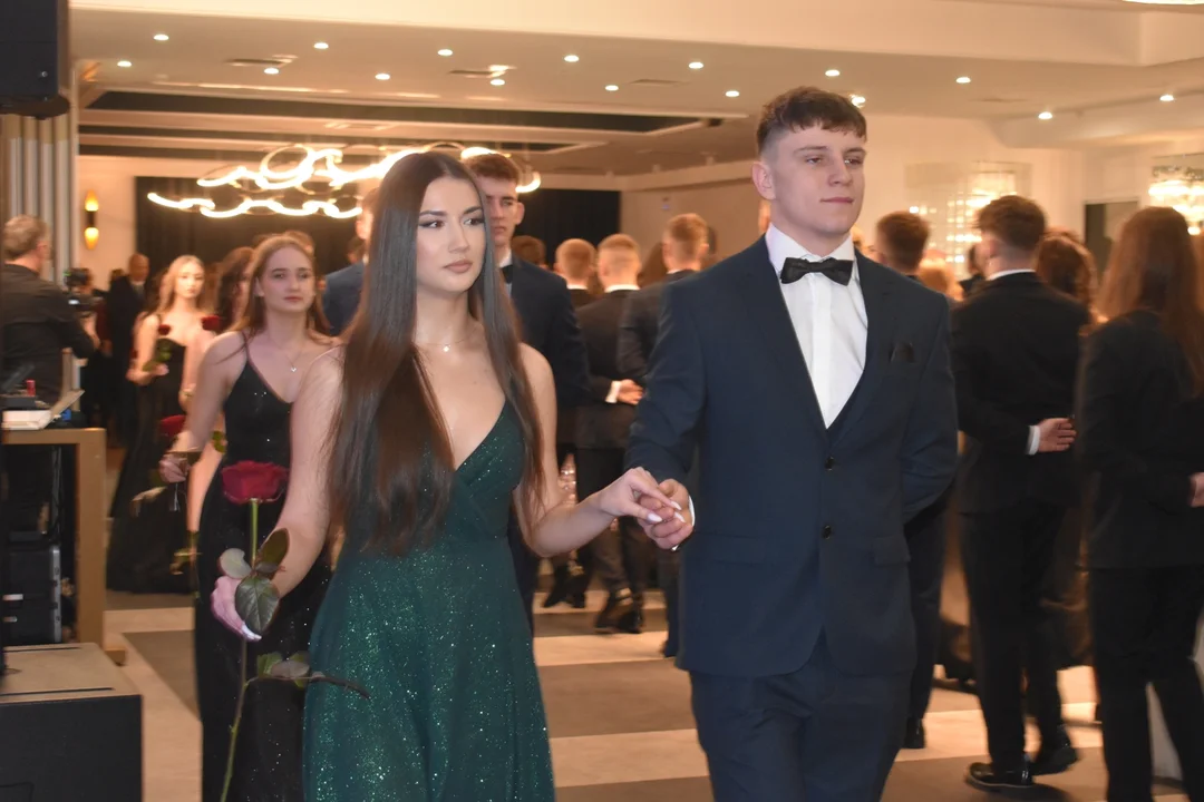 Polonez maturzystów ZST w Puławach