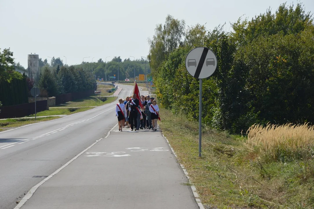 Uroczystość odsłonięcia ronda im. generała Tadeusza Rozwadowskiego w Chodlu