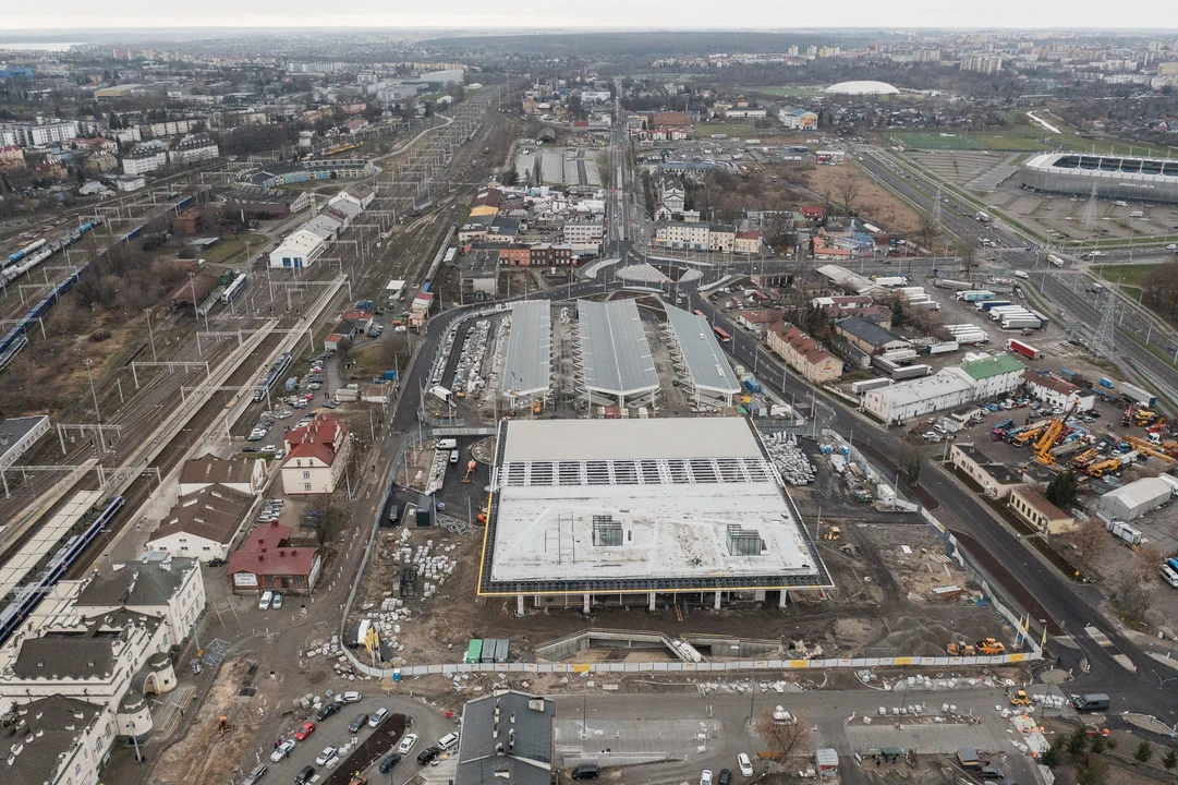 Lublin: Budowa Dworca Metropolitalnego trwa. Miała skończyć się w lutym