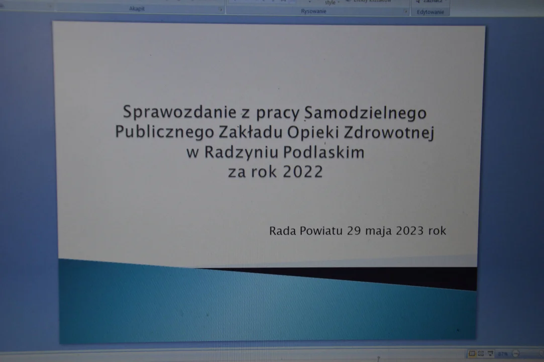 Wyniki działalności szpitala za rok 2022