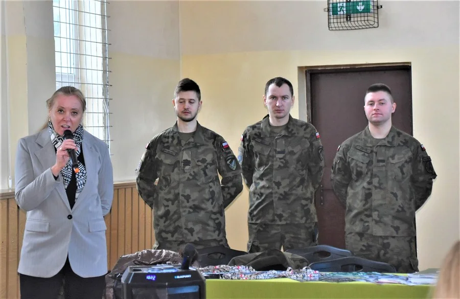 Spotkanie z wojskiem w RCEZ w Lubartowie. Lekcja patriotyzmu i odwagi - Zdjęcie główne