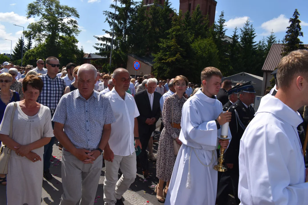 Święto Bożego Ciała w parafii Matki Kościoła w Łukowie