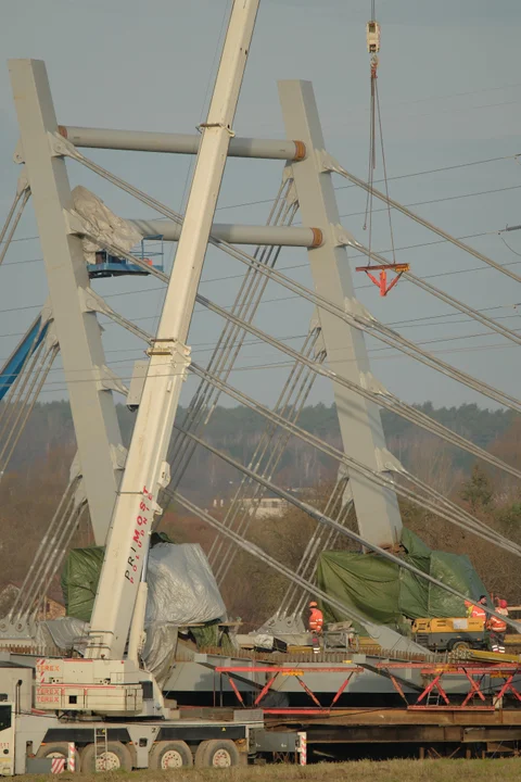 Lublin: Budowa mostu przy ul. Żeglarskiej wciąż trwa. Ma być gotowy na wiosnę