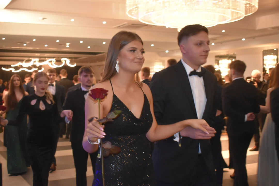 Polonez maturzystów ZST w Puławach