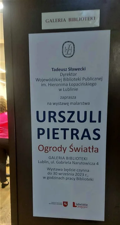 Do końca września w  Wojewódzkiej Bibliotece Publicznej im. H. Łopacińskiego można podziwiać malarstwo Urszuli Pietras - Zdjęcie główne