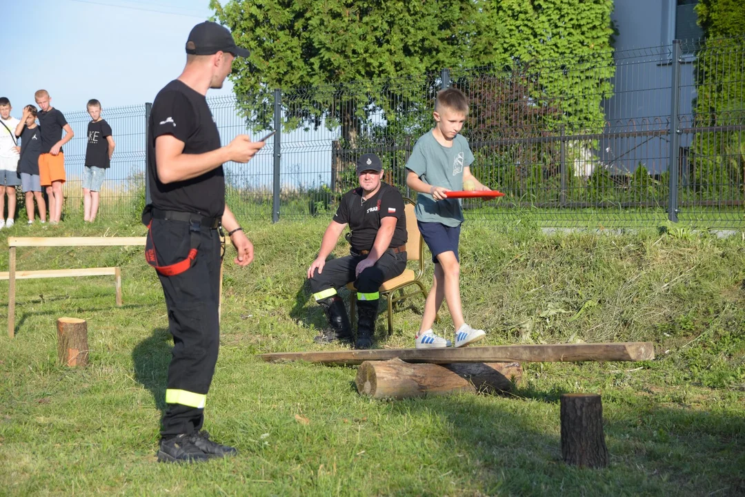 Wakacje ze Strażakami w Woli Okrzejskiej