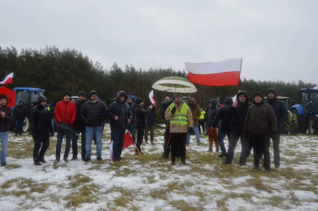 Protest rolników w Chodlu