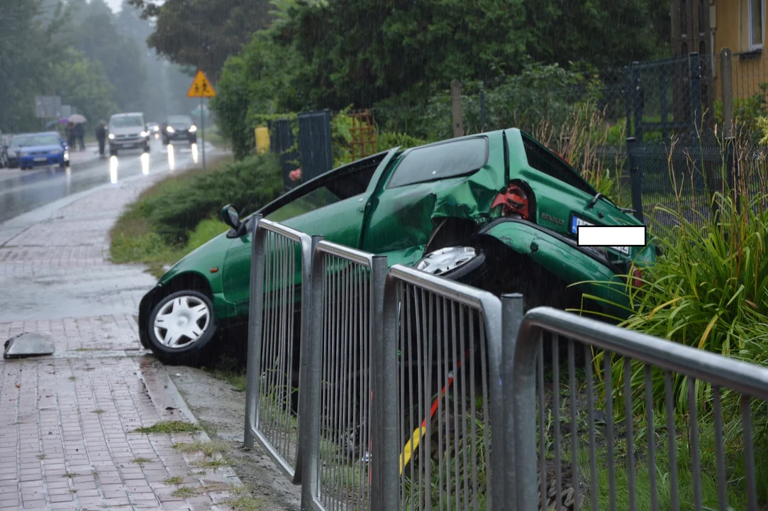 Wypadek drogowy w Ratoszynie Pierwszym