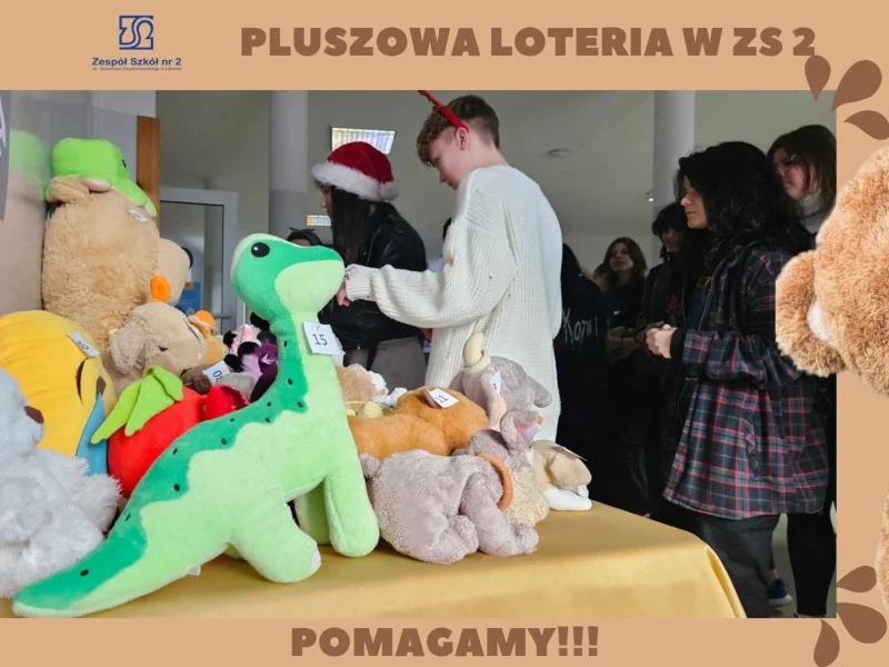 Pluszowa Loteria w ZS nr 2 w Łukowie