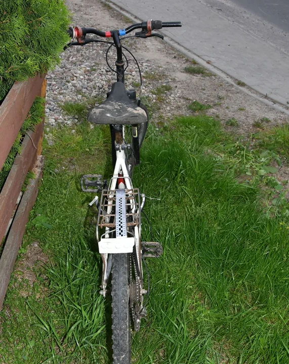 Potrącenie rowerzysty w powiecie puławskim