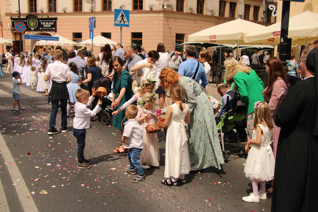 Procesja Bożego Ciała w archikatedrze lubelskiej