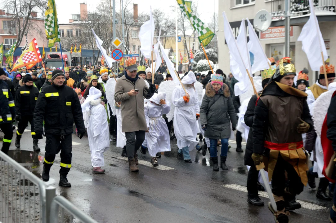 Wędrowaliśmy z Trzema Królami po ulicach Łukowa