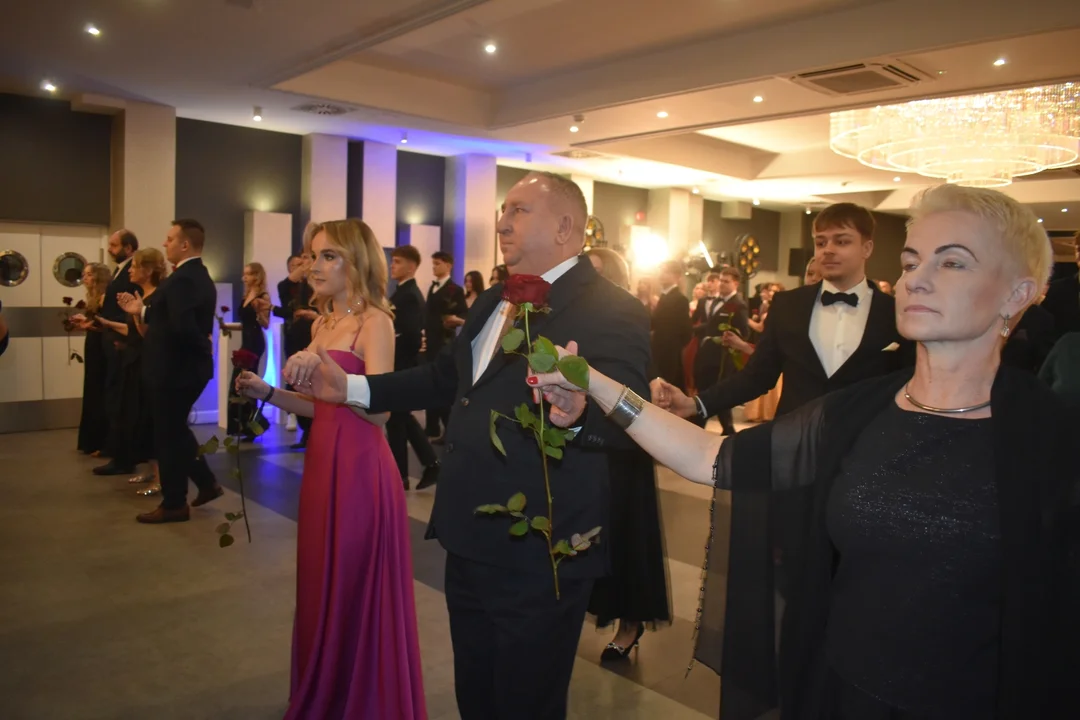 Polonez maturzystów ZST w Puławach
