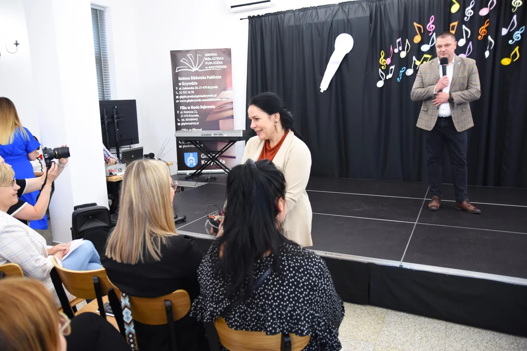 Podsumowanie roku muzycznego w Gminnej Bibliotece Publicznej w Krzywdzie