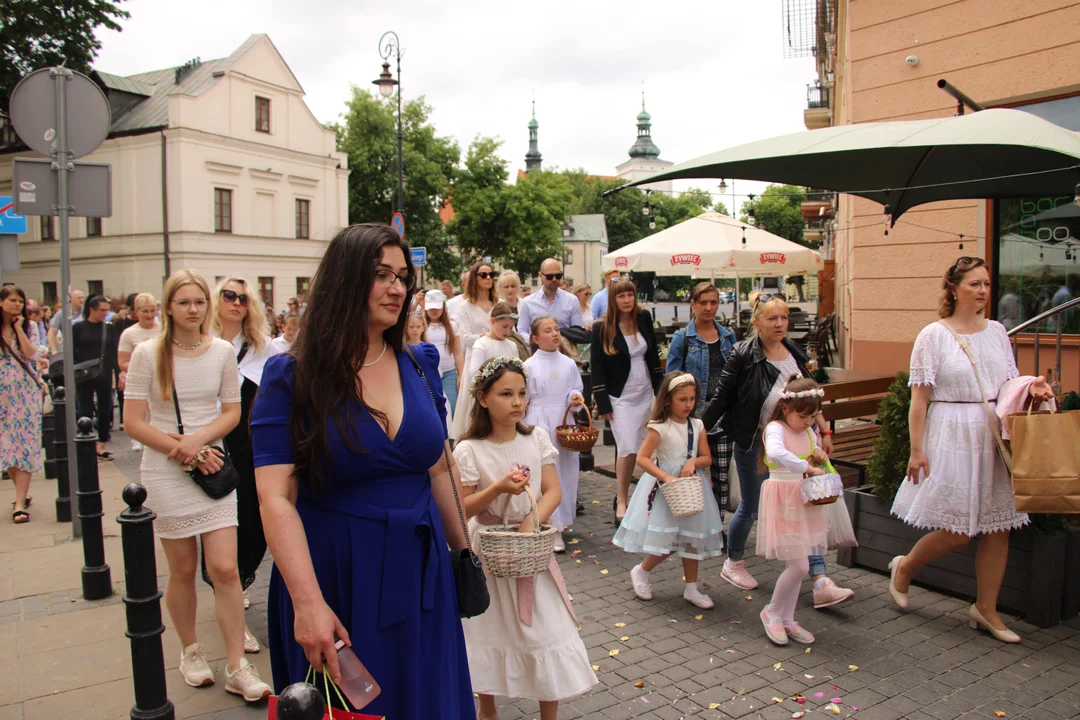 Procesja Bożego Ciała w archikatedrze lubelskiej