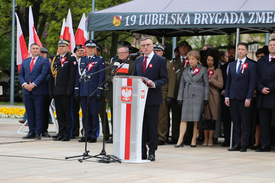 Lublin uczcił rocznicę uchwalenia Konstytucji 3 Maja